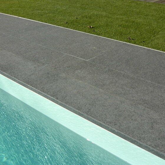 Poolrandplatten Vulcano Dark