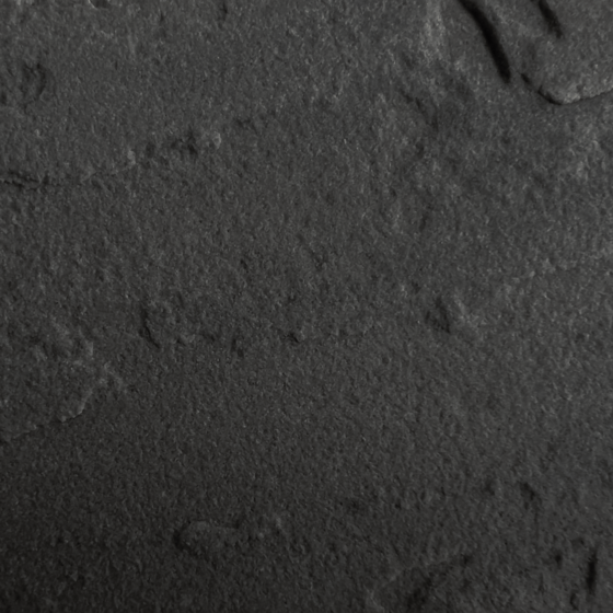 Nahaufnahme von Tundra Sandstein mit spaltrauer Oberfläche