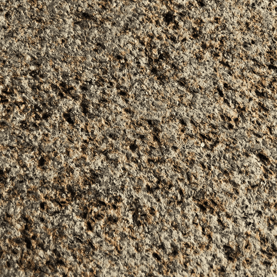 Nahaufnahme von Maciera Granit mit satinierter Oberfläche