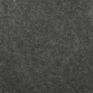 Nahaufnahme von Nero Assoluto Gabbro mit beflammter Oberfläche